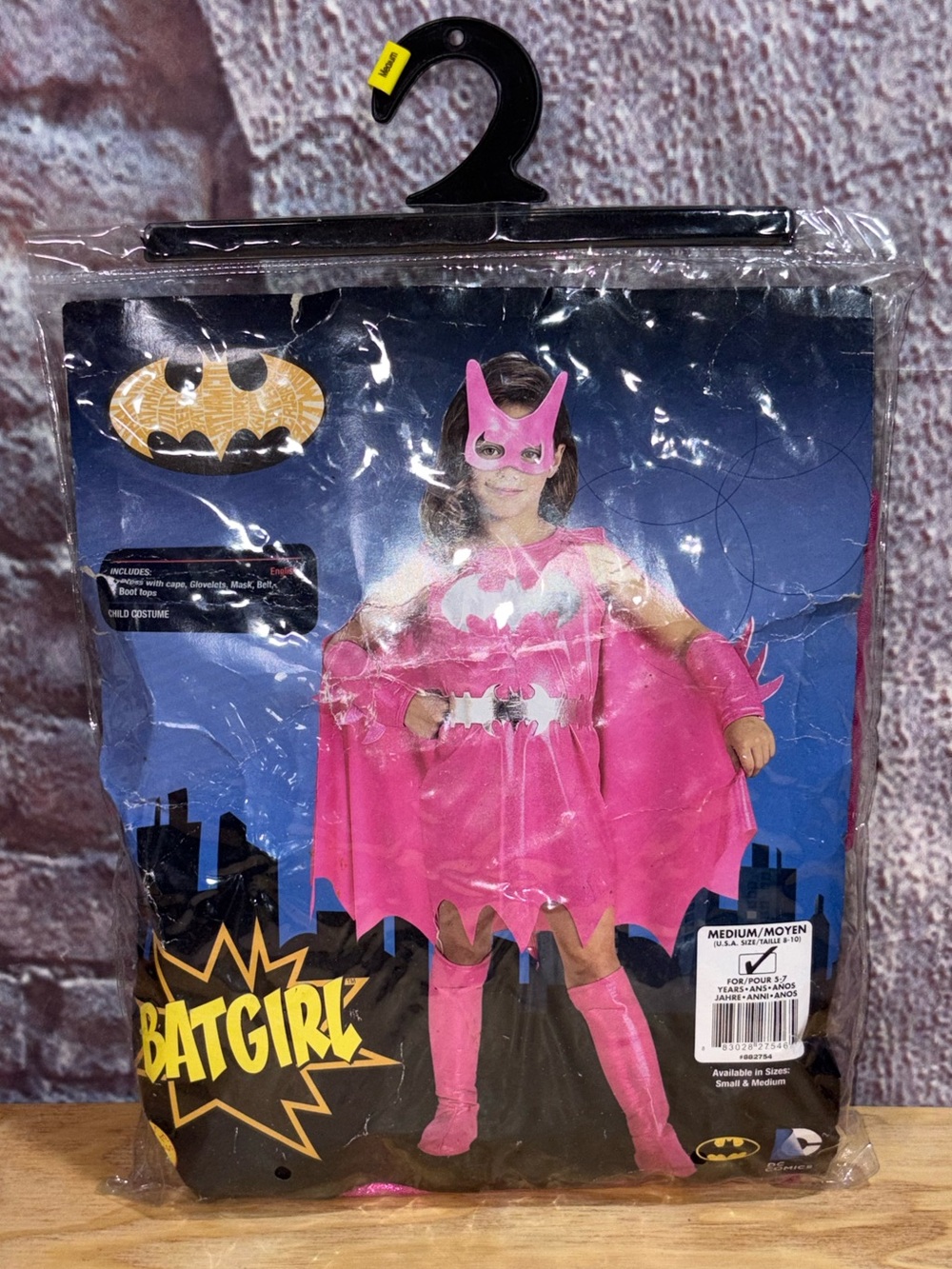 DC Comics Pink Batgirl Kids Costume by Rubie's Medium 8-10